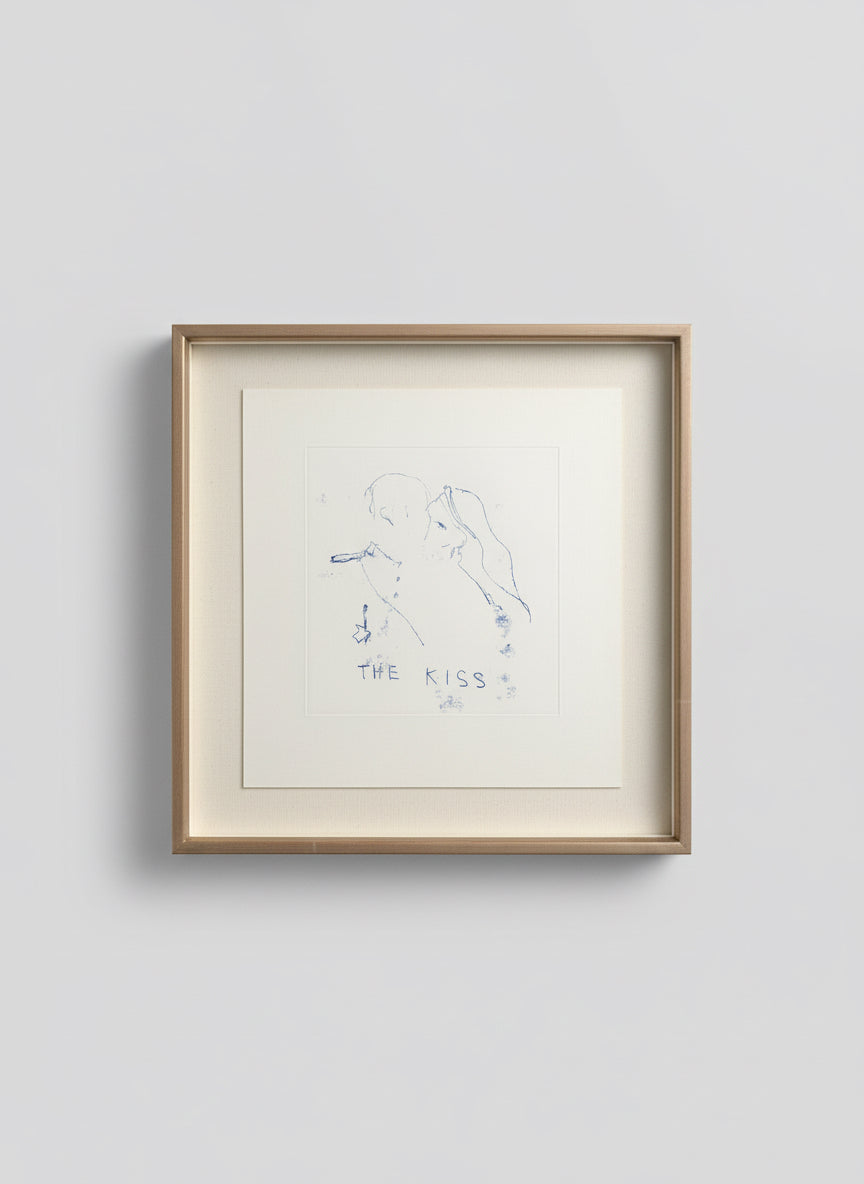 Tracy Emin - The Kiss | Limited Edition Etching - signed by Artist [stock no: 51]