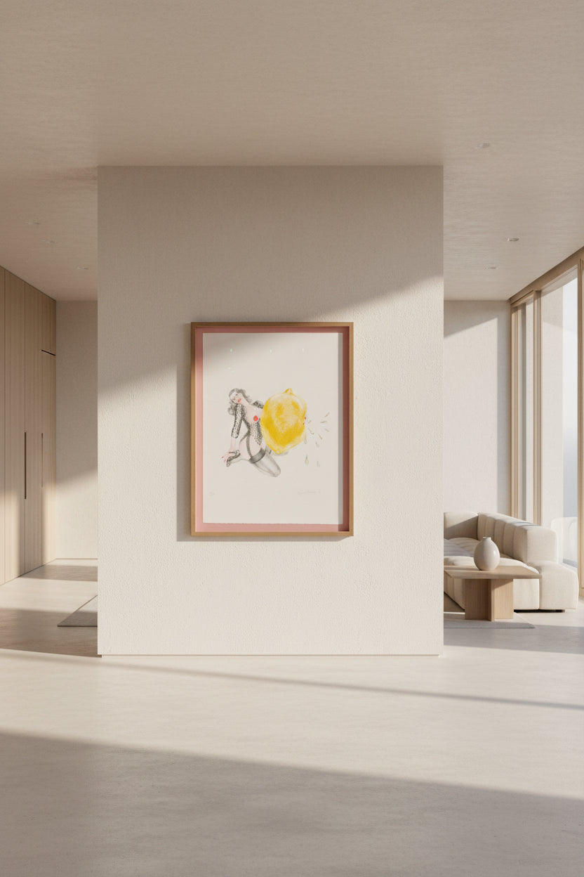 Margaret Harrison (British b. 1940), 'Take One Lemon', Limited Edition signed in pencil, numbered 97/100